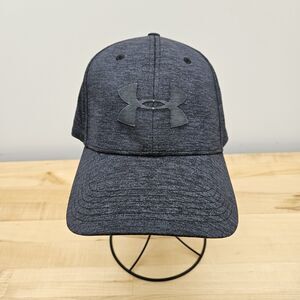 Under Armour UA Pro Fit Black Stretch Hat Cap L XL Athletic Golf Vented Running